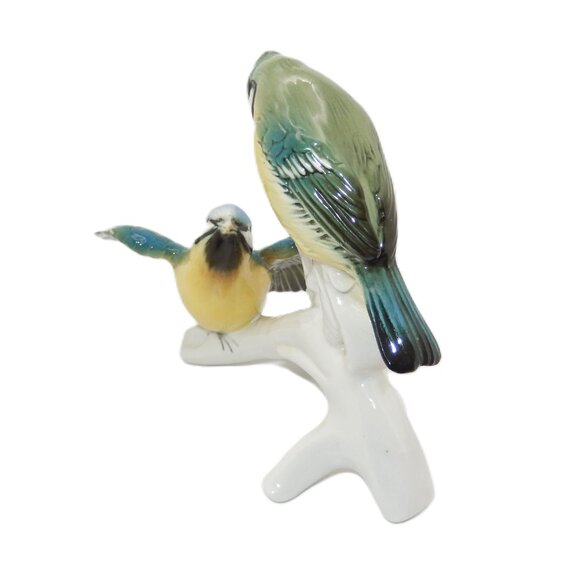 Vintage KARL ENS Volkstedt Porcelain Bird Figurine / Germany / 1940's / RARE - Picture 4 of 6